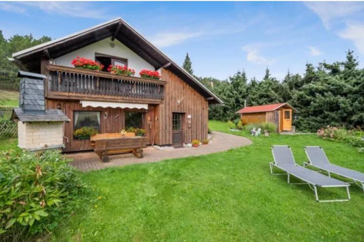 Ferienhaus Panoramablick Piesau Εξωτερικό φωτογραφία